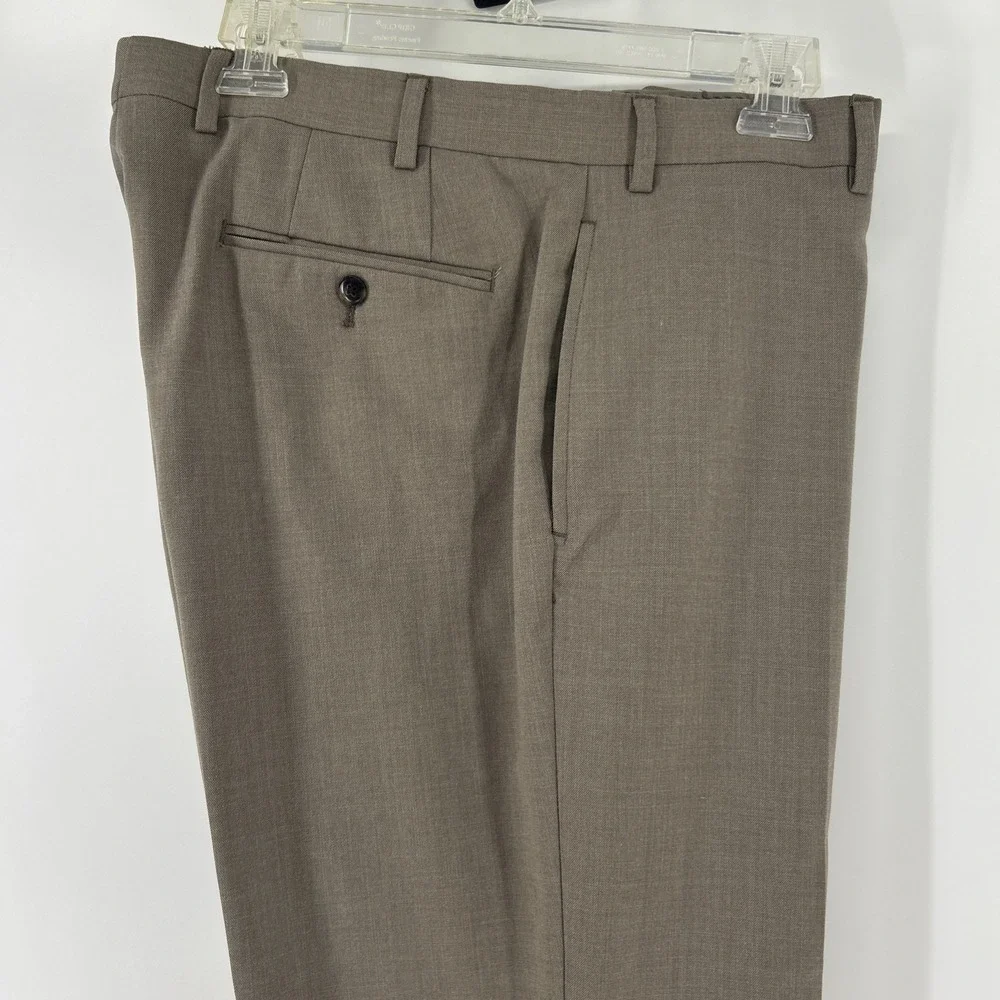 Michael Kors Dress Pants Men's 36 Beige Brown Tan Business Office Dad Profession